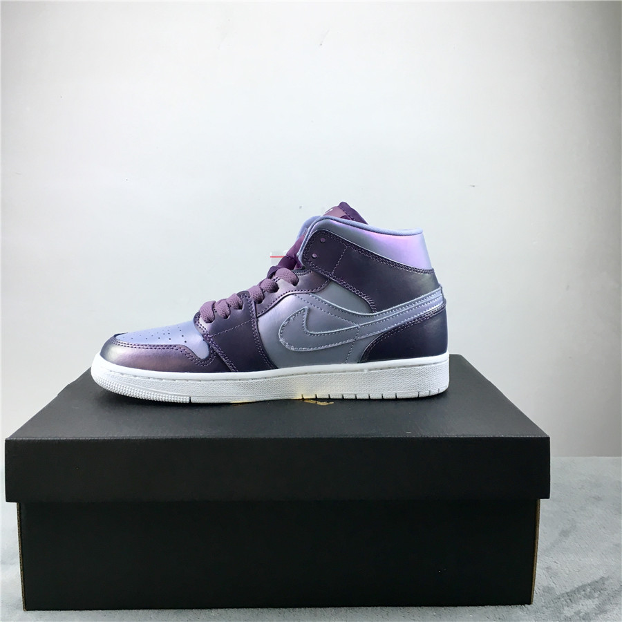 2019 Women Air Jordan 1 Mid GS Style Code Shoes - Click Image to Close